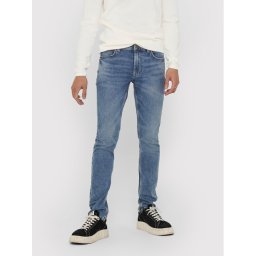 Only & Sons Farmer Loom 22018653 Kék Slim Fit