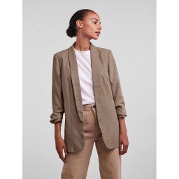 Pieces Zakó 17090996 Bézs Regular Fit