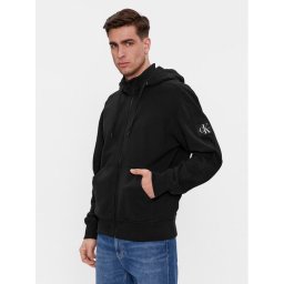 Calvin Klein Jeans Pulóver Badge J30J324956 Fekete Regular Fit