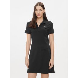 Calvin Klein Jeans Hétköznapi ruha Milano Utility J20J222532 Fekete Regular Fit