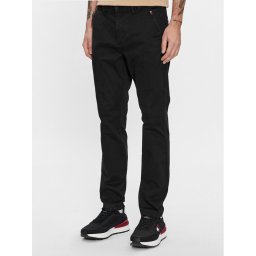 Tommy Jeans Chinos Austin DM0DM18339 Fekete Slim Fit