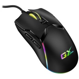 Genius GX Gaming Scorpion M700, egér, játék, vezetékes, optikai, 800-7200DPI, 6 gomb, RGB háttérvilágítás, USB, fekete, fekete