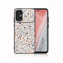 PROTEMIO MY ART Védőtok Tecno Spark 8 Pro BEIGE TERRAZZO (162) készülékhez