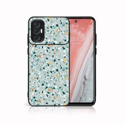PROTEMIO MY ART Védőtok Tecno Spark 8 Pro BLUE TERRAZZO (164) telefonhoz