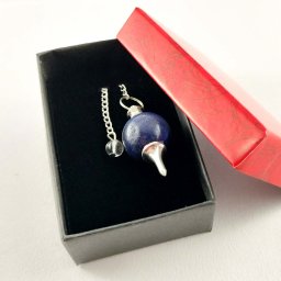 Lapis Lazuli Gömb Alakú Ásvány Inga