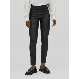 Vila Leggings Commit 14079967 Fekete Slim Fit