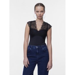 Pieces Body Tatianna 17114311 Fekete Slim Fit