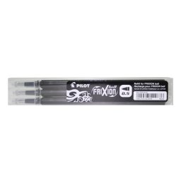 PILOT Rollertoll betét, 0,25 mm, törölhető, PILOT "Frixion Ball/Clicker", fekete