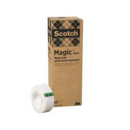 3M SCOTCH Ragasztószalag, 19 mm x 33 m, környezetbarát, 3M "Scotch(R) Magic(TM)", áttetsző