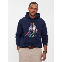 Polo Ralph Lauren Pulóver 710853309030 Sötétkék Regular Fit