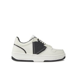 Guess Sportcipők Ancona Low FMPANC LEA12 Fehér