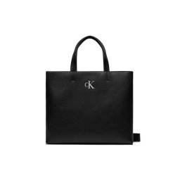 Calvin Klein Jeans Táska Minimal Monogram Slim Tote26 K60K611552 Fekete