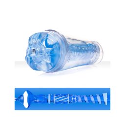 Fleshlight Flight Commander - élethű szívó maszturbátor (kék)