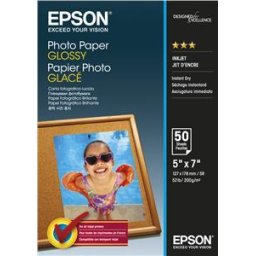 EPSON Fényes 13x18cm-es fényes fotópapír 50 lap