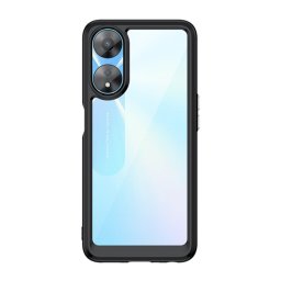 CRYSTAL Védőburkolat Oppo A78 5G fekete