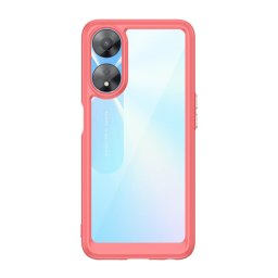 CRYSTAL Védőburkolat Oppo A78 5G piros