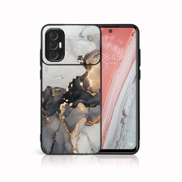 PROTEMIO MY ART Védőtok Tecno Spark 8 Pro készülékhez GREY MARBLE (140)