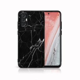 PROTEMIO MY ART Védőtok Tecno Spark 8 Pro BLACK MARBLE (142) készülékhez