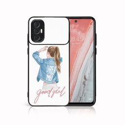 PROTEMIO MY ART Védőtok Tecno Spark 8 Pro GOOD GIRL készülékhez (130)