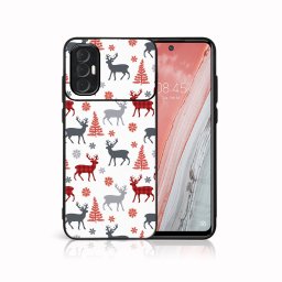 PROTEMIO MY ART borító karácsonyi dizájnnal Tecno Spark 8 Pro DEER (068)