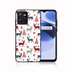 PROTEMIO MY ART borító karácsonyi dizájnnal Realme C35 DEER (068)