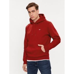 Tommy Jeans Pulóver DM0DM09593 Piros Regular Fit