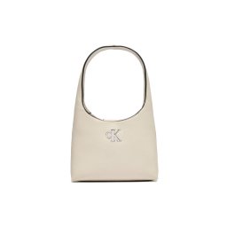 Calvin Klein Jeans Táska Minimal Monogram Shoulder Bag K60K610843 Ekru