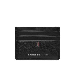 Tommy Hilfiger Bankkártya tartó Th Central Cc Holder AM0AM11858 Fekete