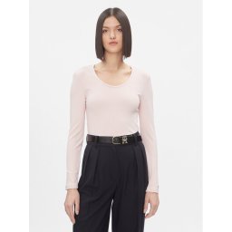 Tommy Hilfiger Blúz WW0WW41654 Rózsaszín Slim Fit