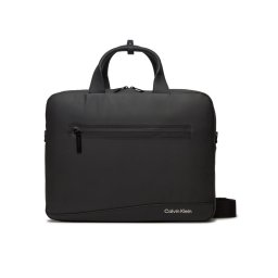 Calvin Klein Laptoptáska Rubberized Conv Laptop Bag K50K511712 Fekete