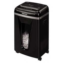 Fellowes iratmegsemmisítő 450 M 9 lap/22L/NBÚ3/keresztirányú vágás/CD