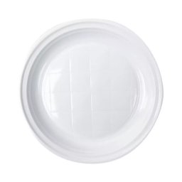 Tányér lapos D 22 cm műanyag 100 db/csomag fehér