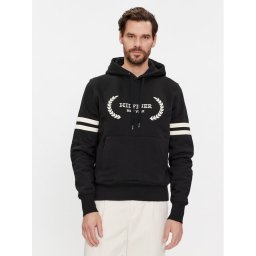 Tommy Hilfiger Pulóver Laurel MW0MW33648 Fekete Regular Fit