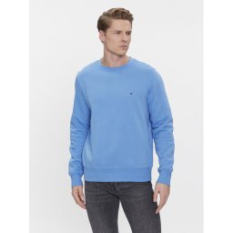 Tommy Hilfiger Pulóver Flag Logo MW0MW32735 Kék Regular Fit