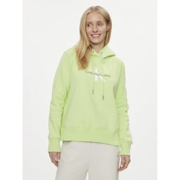 Calvin Klein Jeans Pulóver J20J221335 Zöld Regular Fit