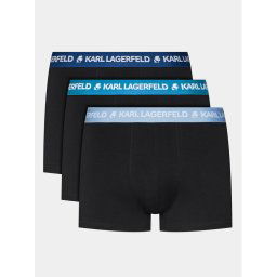 KARL LAGERFELD 3 darab boxer 240M2108 Kék