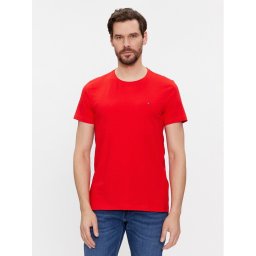 Tommy Hilfiger Póló MW0MW10800 Piros Slim Fit