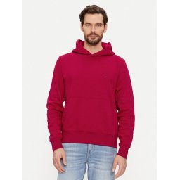 Tommy Hilfiger Pulóver Flag Logo MW0MW34266 Piros Regular Fit