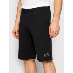 EA7 Emporio Armani Sport rövidnadrág 8NPS02 PJ05Z 0208 Fekete Regular Fit