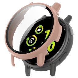PC TELJES BORÍTÁS Műanyag borítás üveggel Garmin Vivo active 5 pinkhez