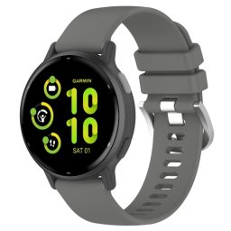 SZILIKON szíj Garmin Vivo aktív 5 szürke színű