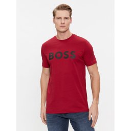 Boss Póló Thinking 1 50481923 Piros Regular Fit