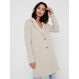 ONLY Átmeneti kabát Carrie 15173066 Bézs Regular Fit