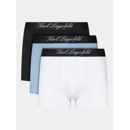KARL LAGERFELD 3 darab boxer 240M2107 Fekete