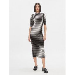 Tommy Hilfiger Hétköznapi ruha WW0WW40610 Fekete Slim Fit