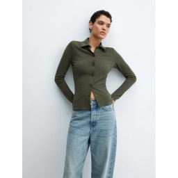 Mango Ing Orion 67064012 Khaki Regular Fit