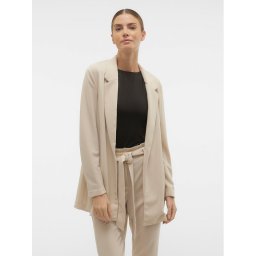 Vero Moda Zakó Liva 10294482 Bézs Regular Fit