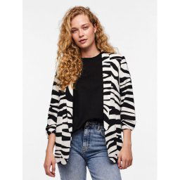 Pieces Zakó Bosella 17126850 Fekete Regular Fit