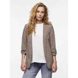 Pieces Zakó Bosella 17126850 Bézs Regular Fit
