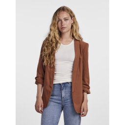 Pieces Zakó Bosella 17090996 Barna Regular Fit